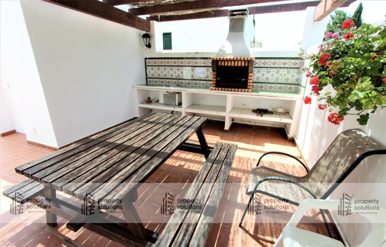 PUEBLO DEL PARQUE 2 - Piscina, terraza y jardín Apartamento Benalmádena Exterior foto